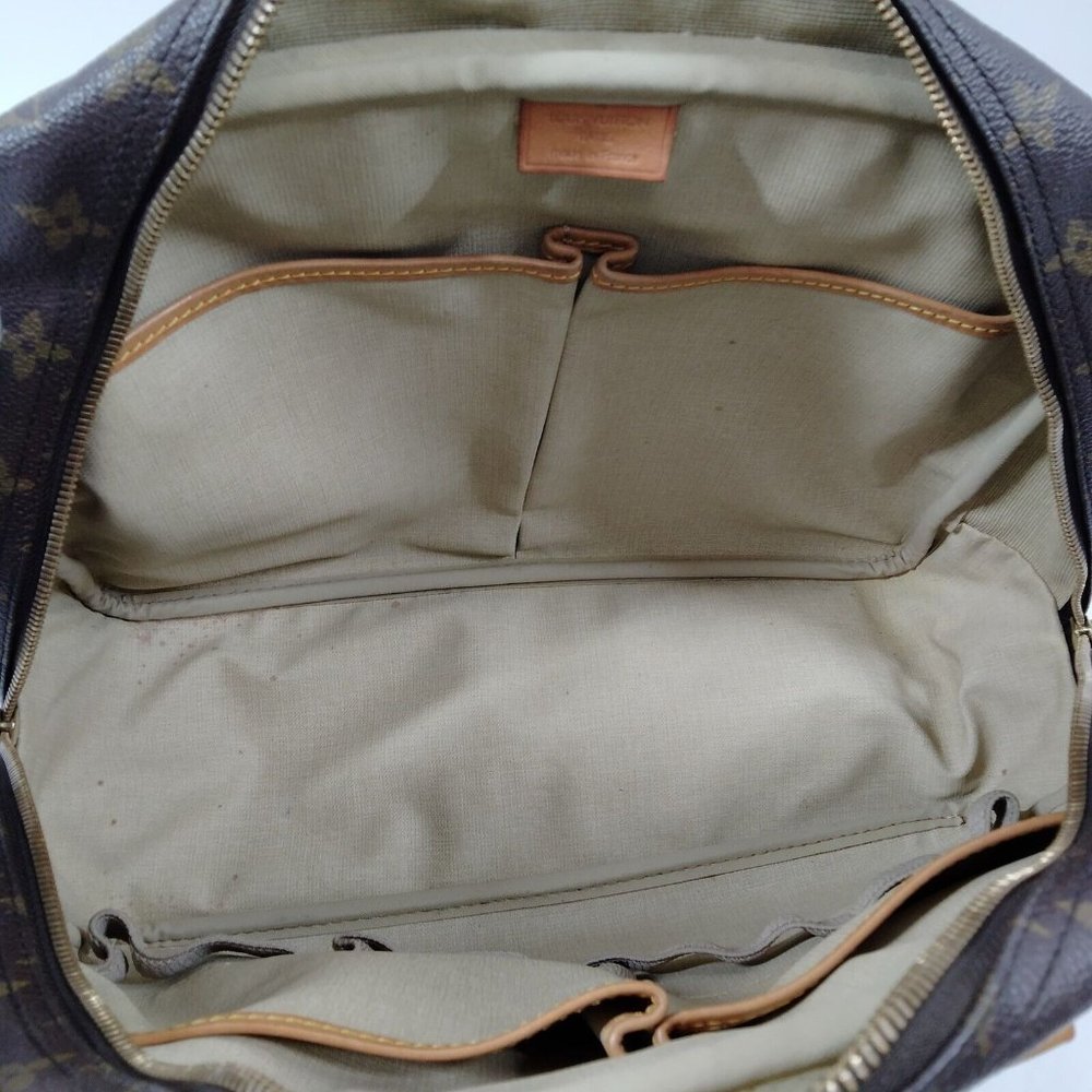 VINTAGE Louis Vuitton Satchel Bag Deauville Brown Monogram - Picture 6 of 16